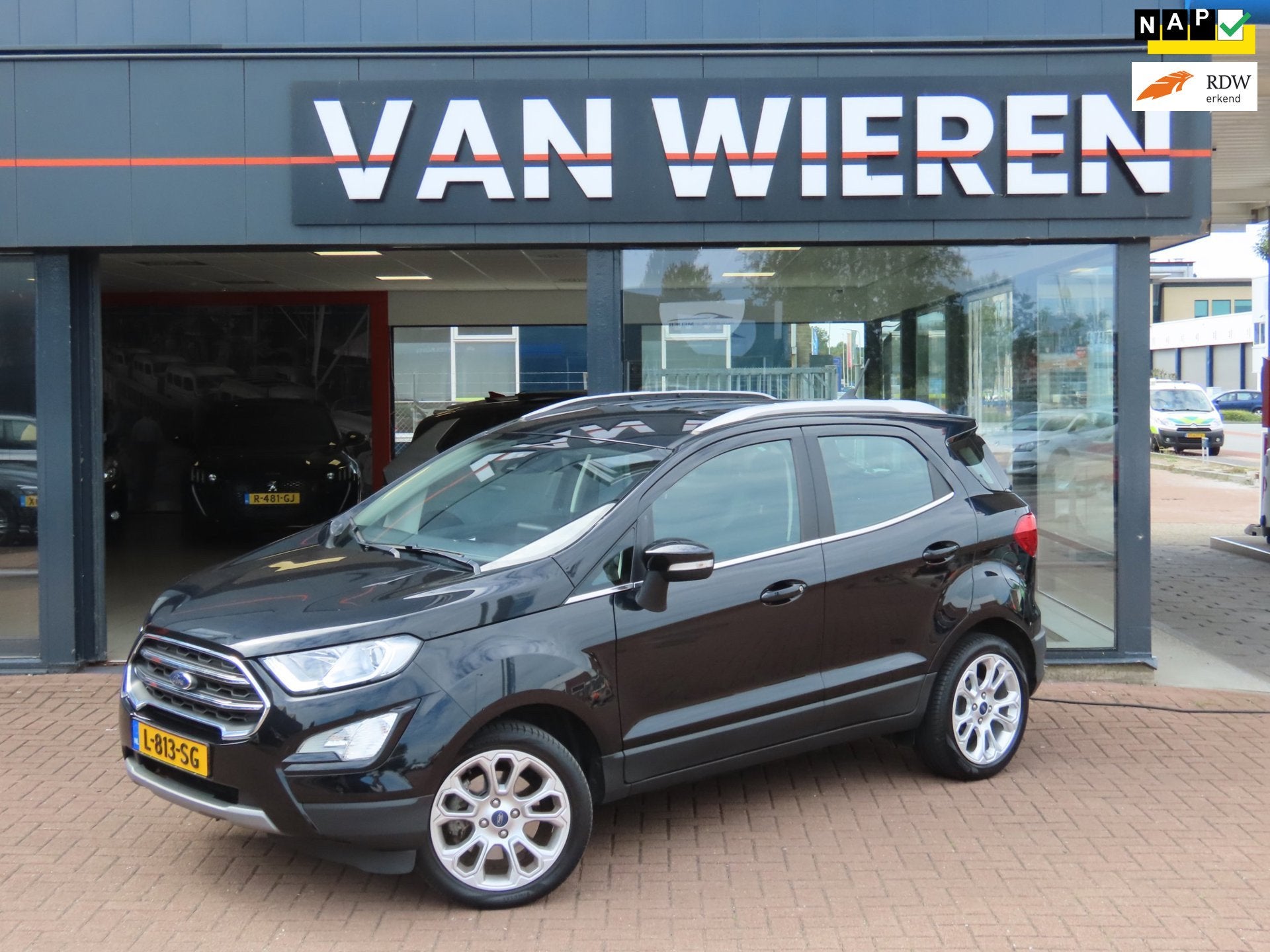 Ford EcoSport 1.0 EcoBoost Titanium Trekhaak Winterpakket La, Auto's, Voorwielaandrijving, 125 pk, Gebruikt, Ecosport
