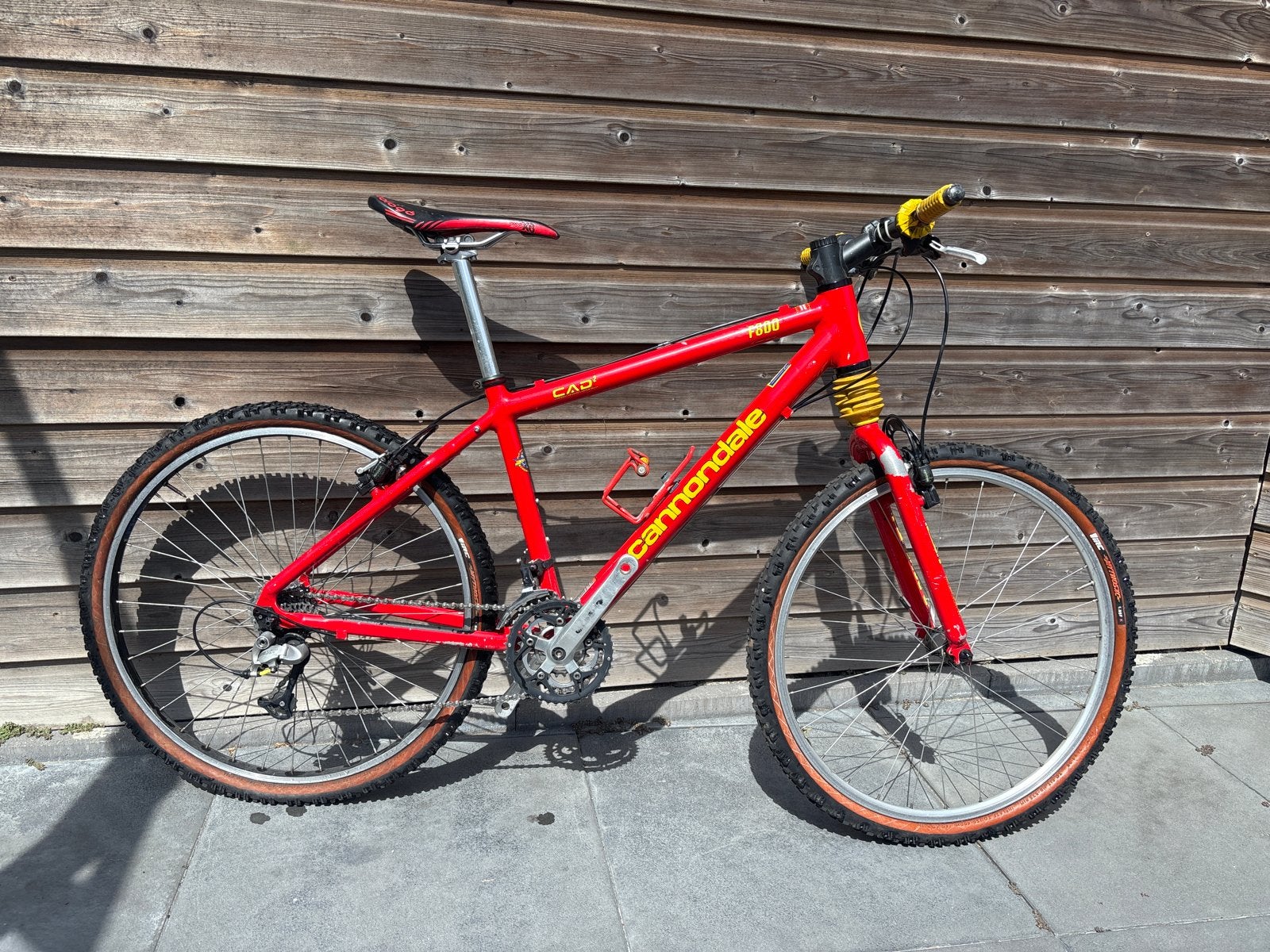 Cannondale F800 Mountainbike - Rood, Gebruikt, Gebruikt, Hardtail, 53 tot 57 cm, Ophalen