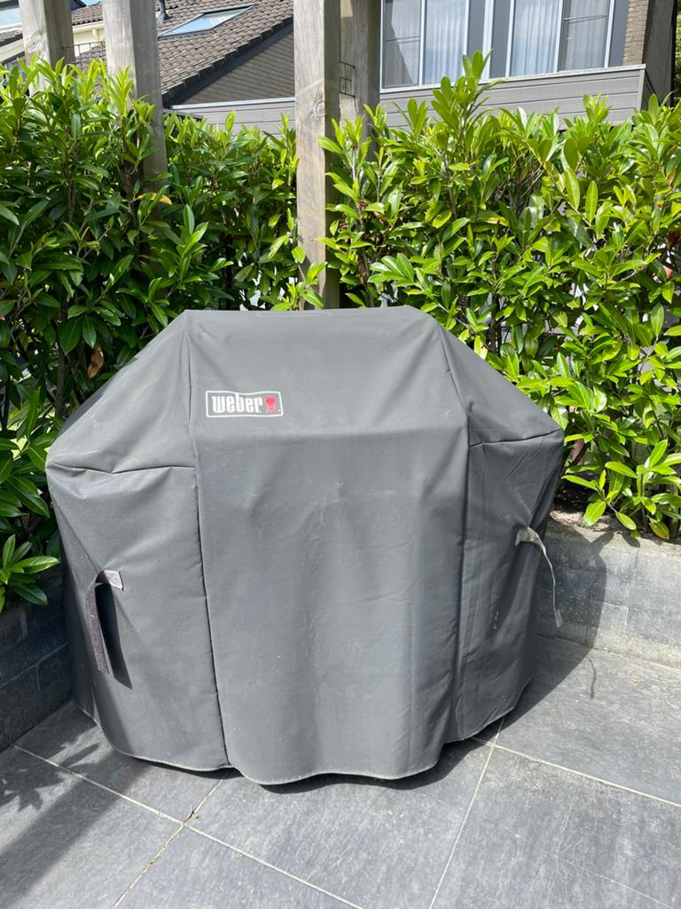 Barbecue Weber incl. accessoires en gasfles, Ophalen, Gebruikt