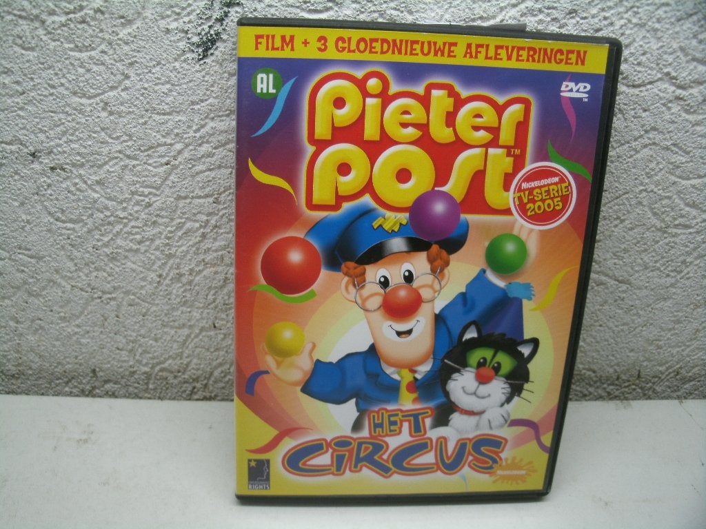 dvd 215k pieter post het circus, Alle leeftijden, Ophalen of Verzenden, Zo goed als nieuw