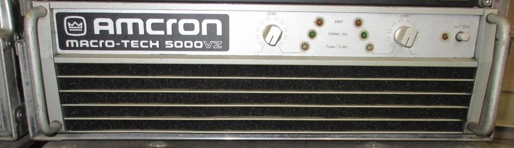Amplificateur CROWN / AMCRON MA-5000VZ, Gebruikt, 120 watt of meer, Stereo, Ophalen