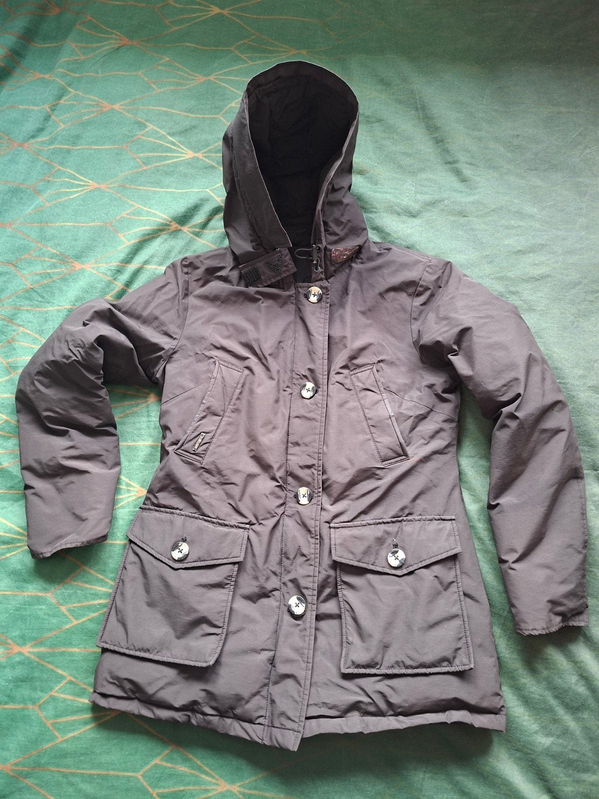 Airforce Dames Parka Maat M - Winterklaar!, Airforce, Ophalen of Verzenden, Gedragen, Maat 38/40 (M)