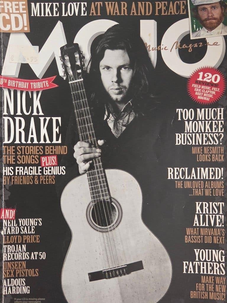 MOJO 03 2018 Nick Drake Mike Love Mike Nesmith Young Fathers, Boeken, Ophalen of Verzenden, Zo goed als nieuw, Muziek, Film of Tv