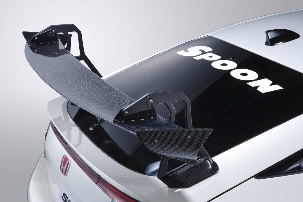 Spoon Crane neck carbon spoiler - Honda Civic Type R FL5, Ophalen of Verzenden