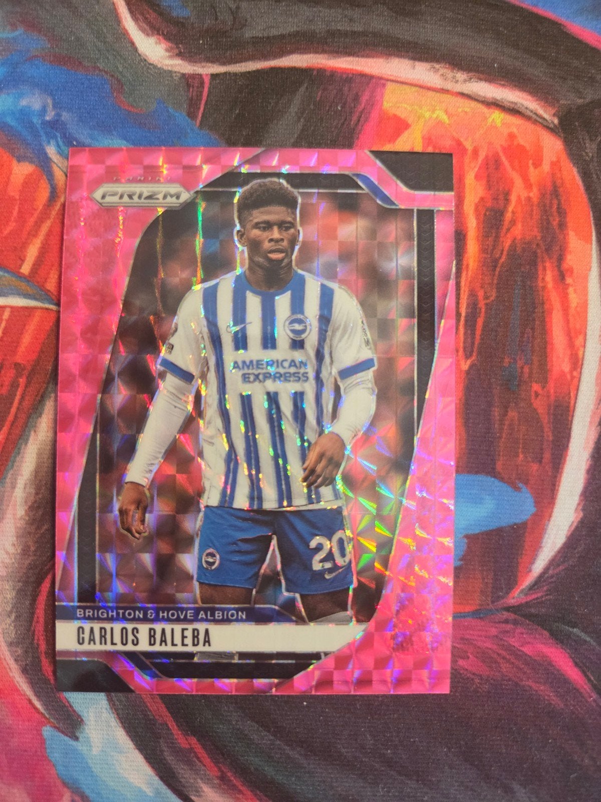 Panini Prizm Carlos Baleba Brighton & Hove Albion, Ophalen of Verzenden