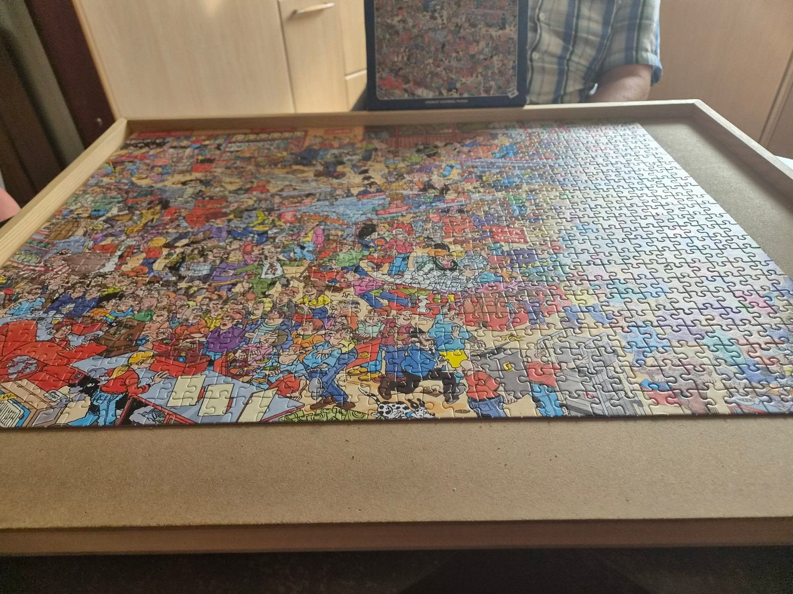 Jan van Haasteren legpuzzel kruidvat voordeel pakken, Ophalen of Verzenden, 500 t/m 1500 stukjes, Zo goed als nieuw, Legpuzzel