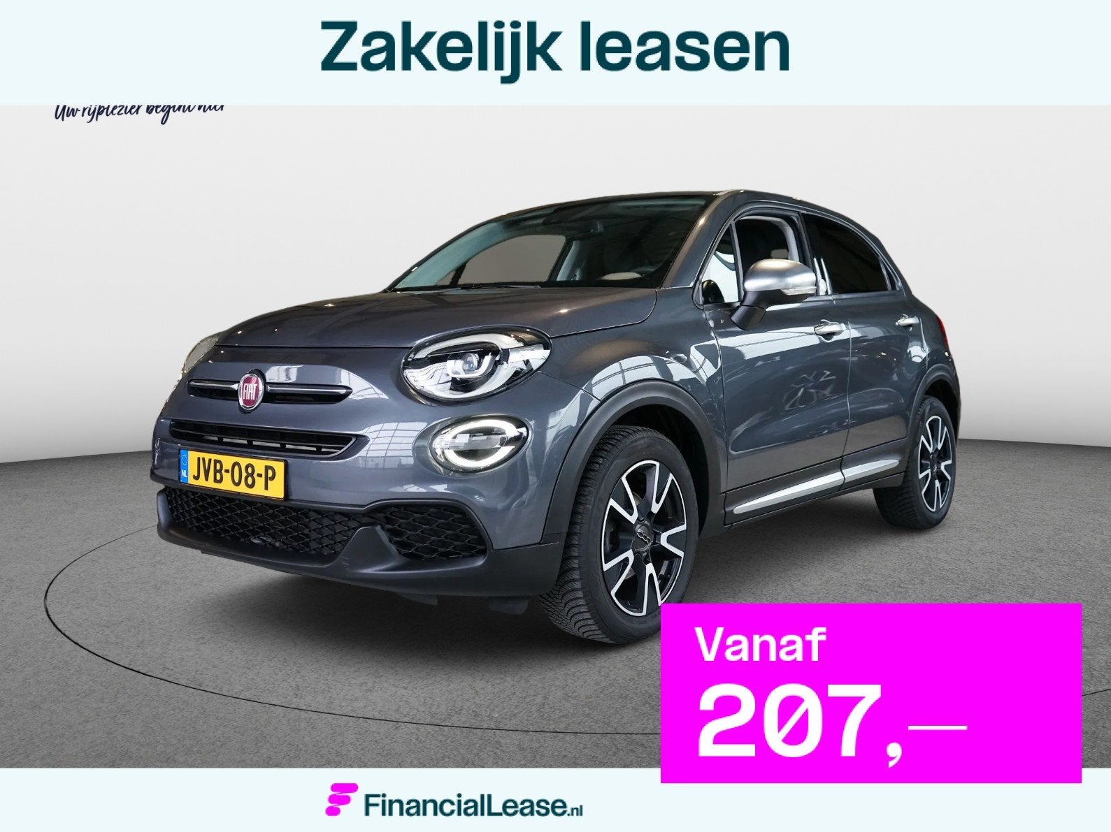 Fiat 500 X 1.0 GSE Mirror | CARPLAY | COMPLETE HISTORIE, Voorwielaandrijving, 500X, Bedrijf, Handgeschakeld