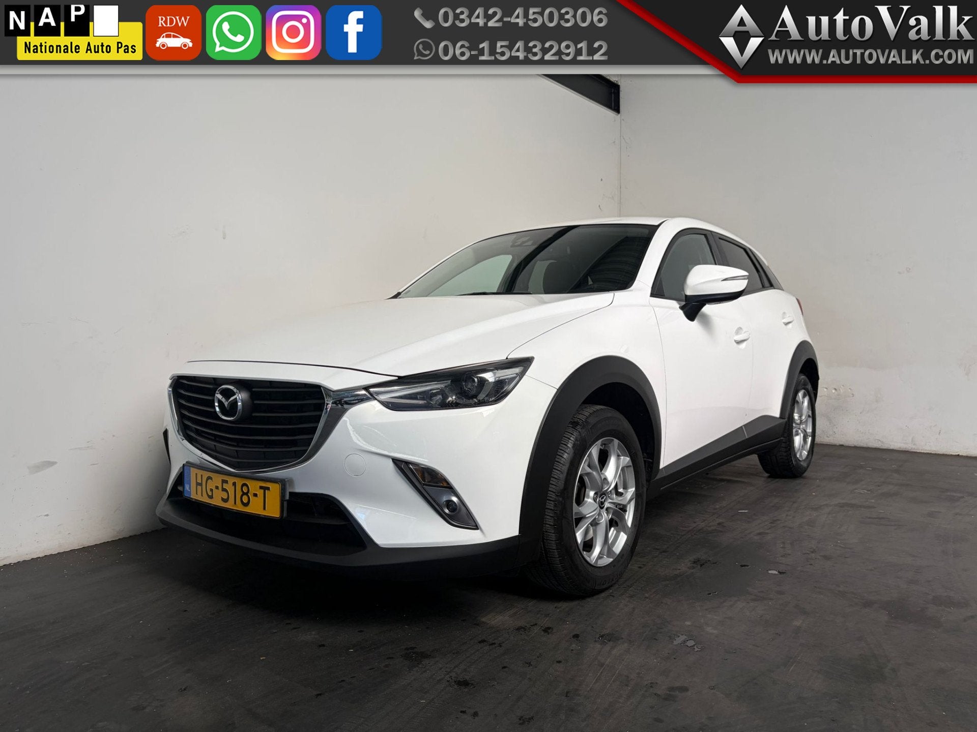 Mazda CX-3 2.0 SkyActiv-G 120 TS+ (bj 2015), Auto's, Mazda, Voorwielaandrijving, 1998 cc, Euro 6, 4 cilinders