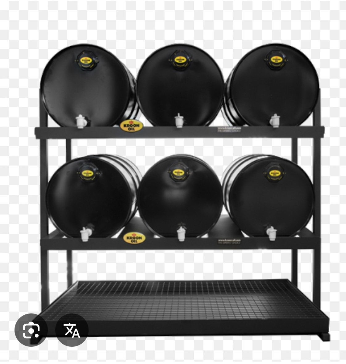 Kroon stelling voor 6x60 ltr vaten inc. lekbak. Nieuw!!, Ophalen of Verzenden