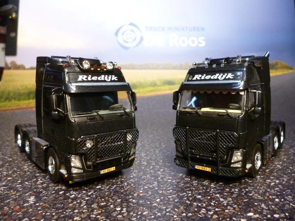 WSI Set Volvo's Riedijk met certificaat, Ophalen of Verzenden, Nieuw, Bus of Vrachtwagen, Wsi