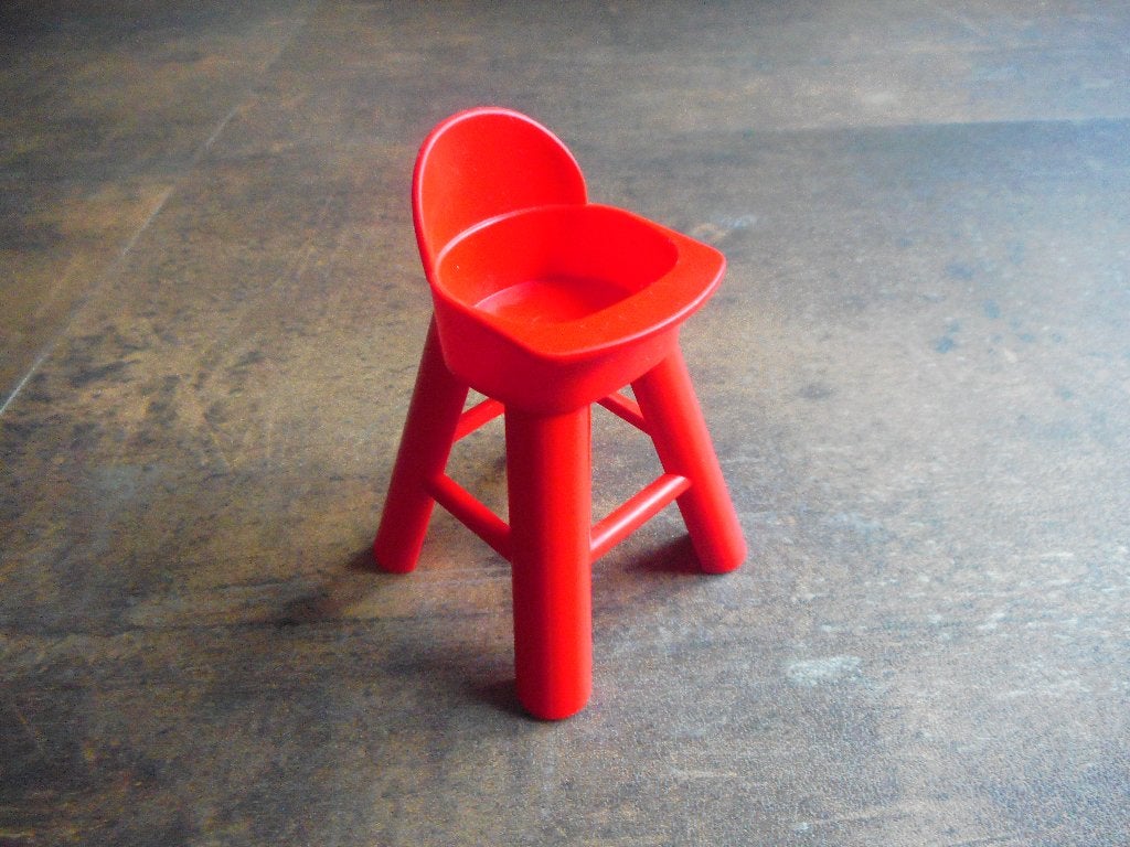 Lego Duplo Doll Furniture High Chair (zie foto's), Ophalen of Verzenden, Gebruikt, Losse stenen, Duplo