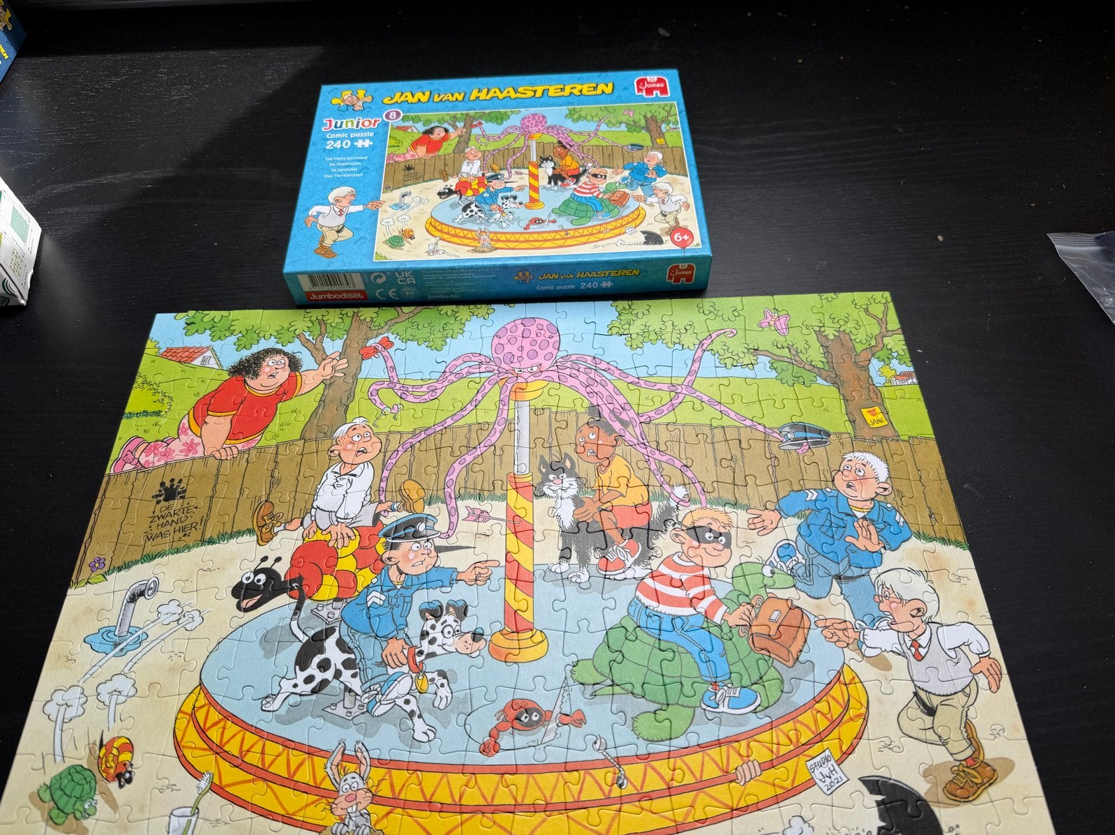 Jan van Haasteren Junior Puzzel 240 stukjes, Ophalen of Verzenden, Minder dan 500 stukjes, Gebruikt, Legpuzzel