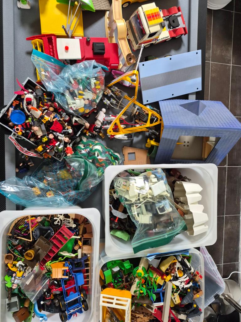 Grote partij Playmobil - Diverse sets en losse onderdelen, Ophalen