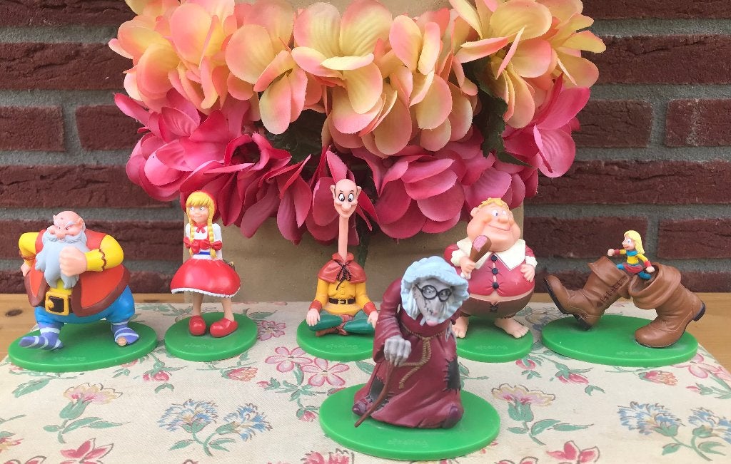 Efteling figuurtjes, Ophalen of Verzenden, Zo goed als nieuw, Beeldje of Poppetje