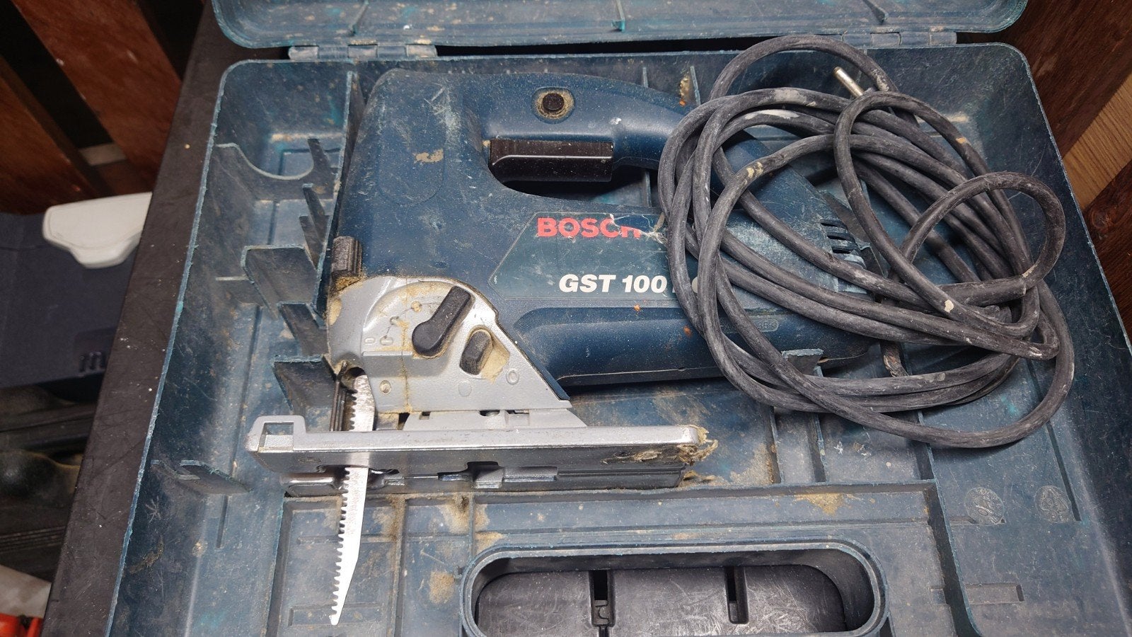Bosch GST 100 BCE Decoupeerzaag in Koffer, Ophalen of Verzenden, Gebruikt