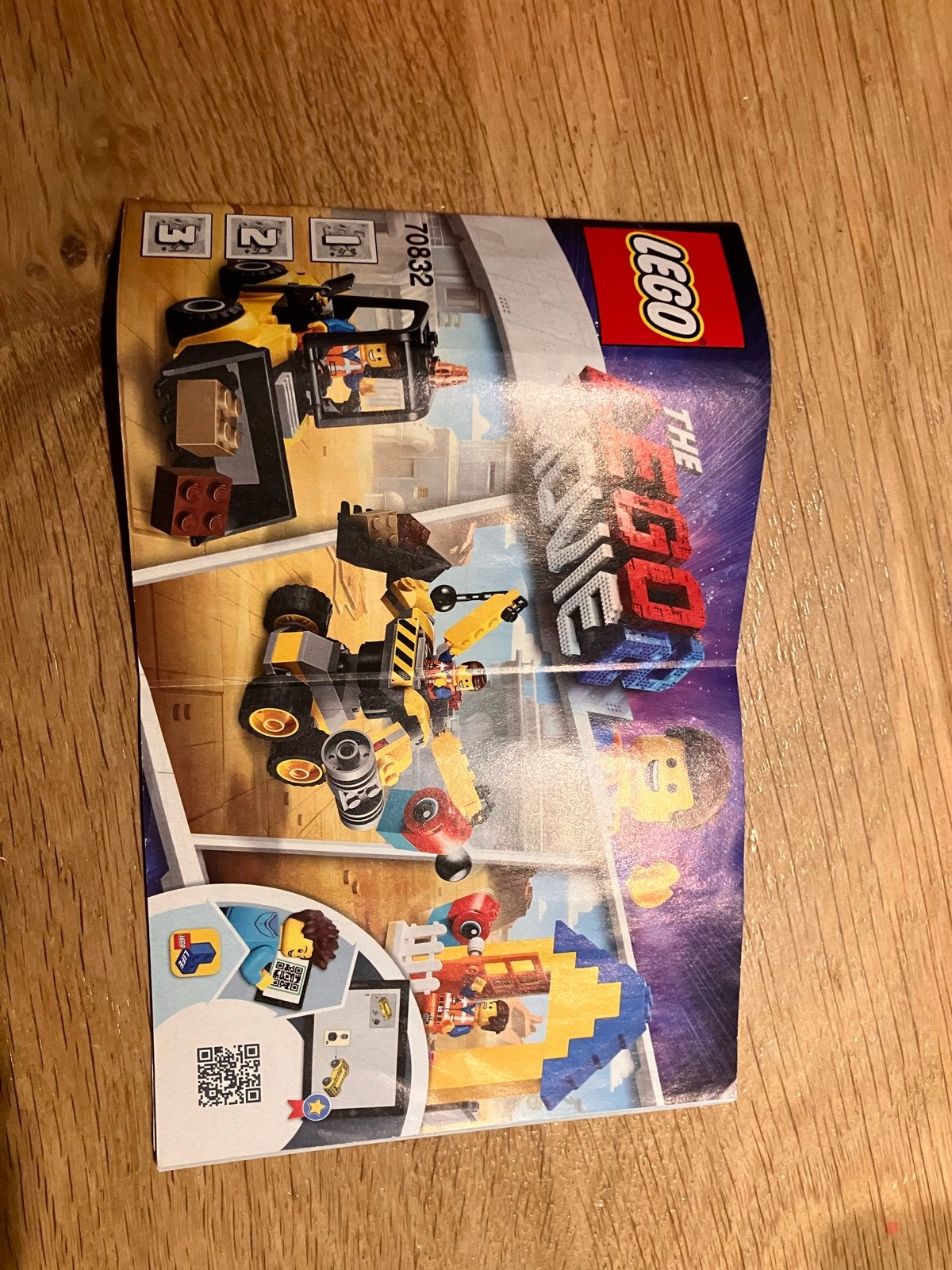 LEGO Movie 2: Emmet's Bouwvoertuig (70832), Ophalen of Verzenden, Gebruikt, Overige merken