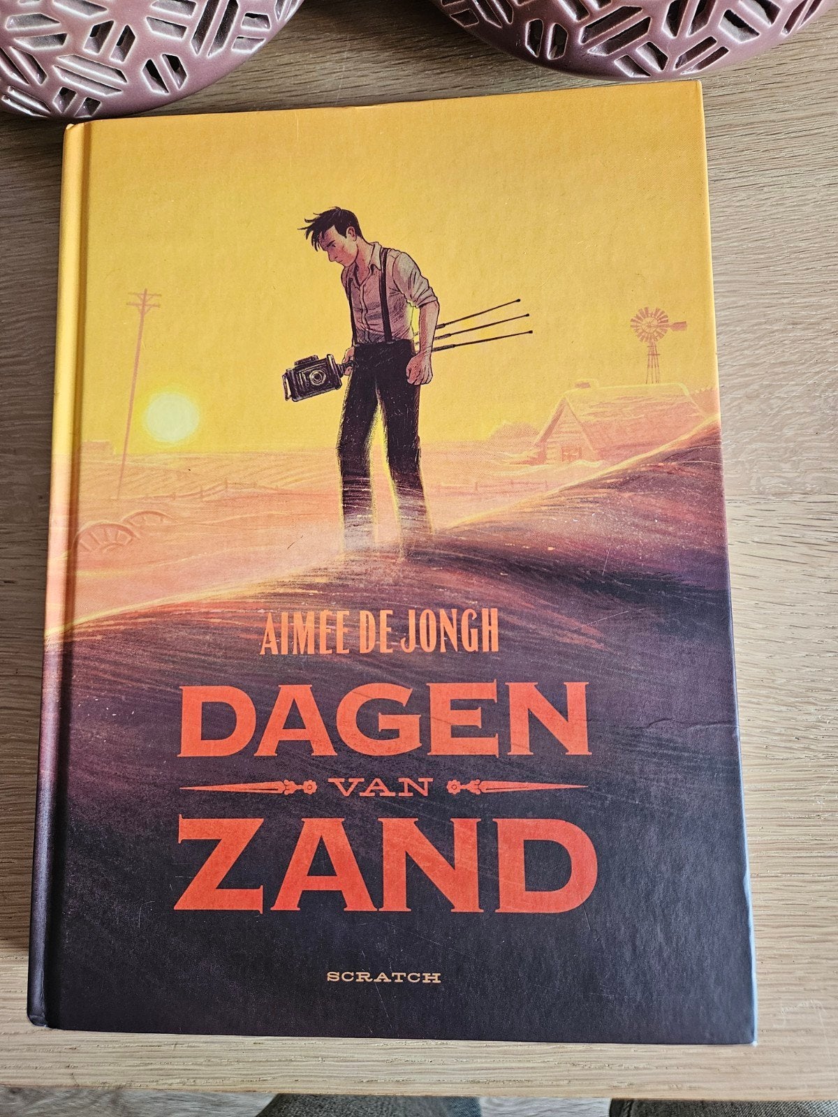 Boek Dagen van Zand van Aimee de Jong ZGAN, Boeken, Ophalen, Zo goed als nieuw