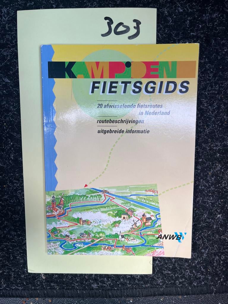 ANWB Kampioen Fietsgids - 20 fietsroutes in Nederland, Fiets- of Wandelgids, Ophalen of Verzenden, Zo goed als nieuw, ANWB
