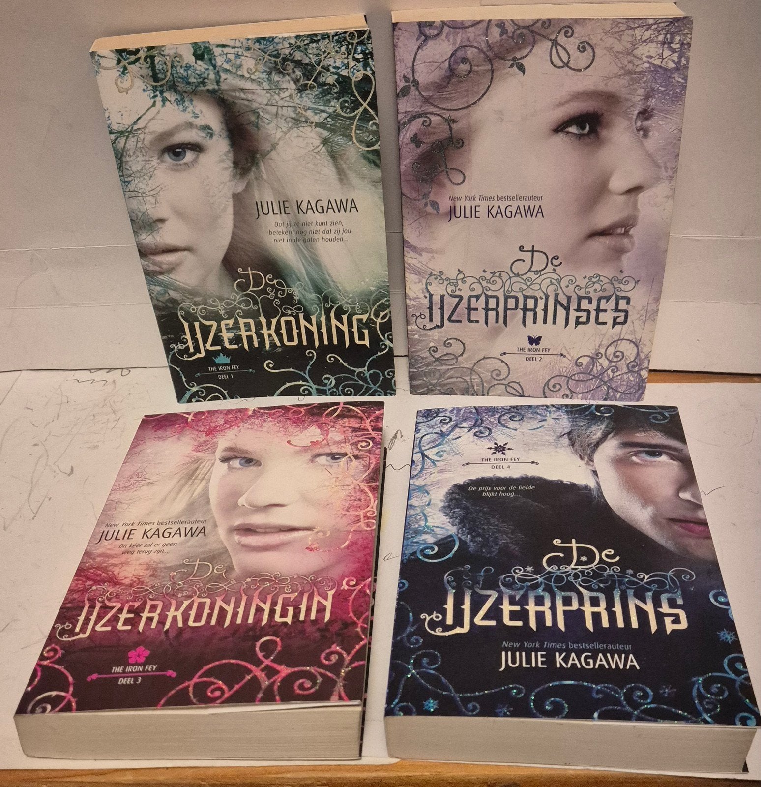 Julie Kagawa De Iron Fey serie 4x compl.Nieuw, Ophalen of Verzenden, Nieuw