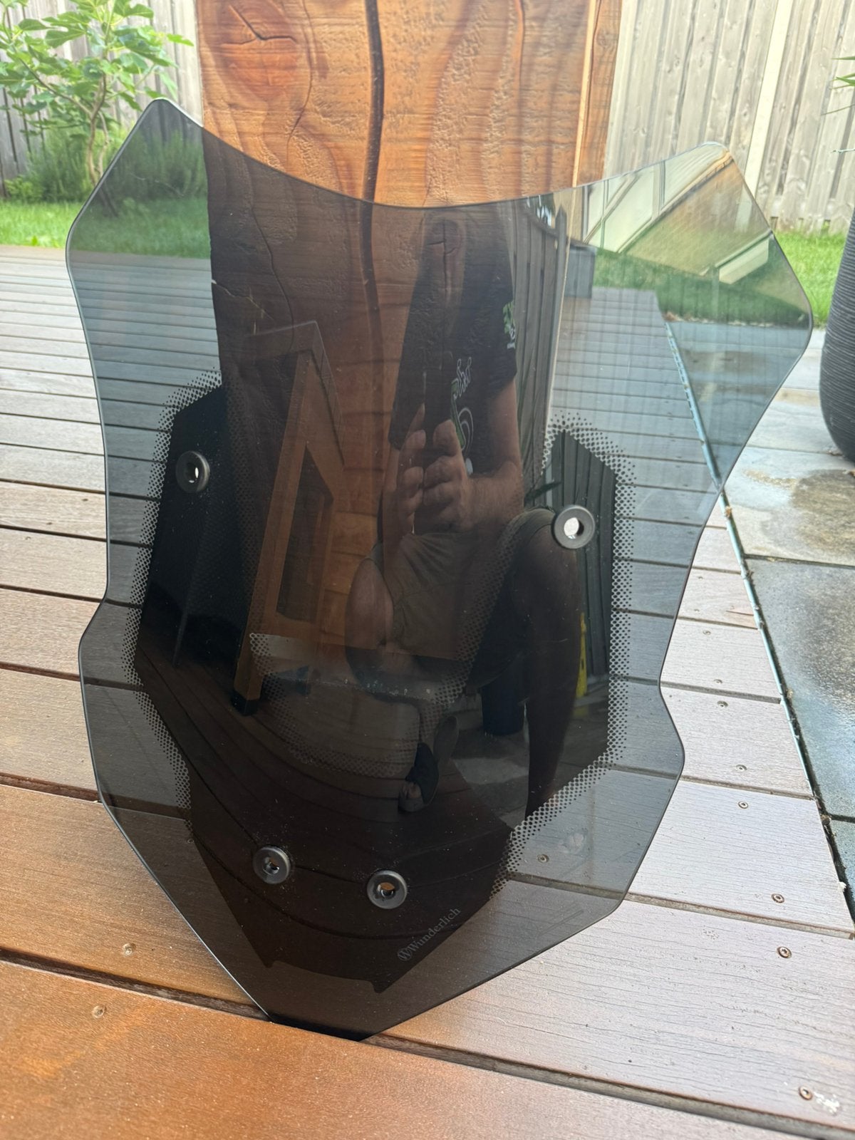 Wunderlich windscherm MARATHON Multistrada V4, Ophalen, Gebruikt