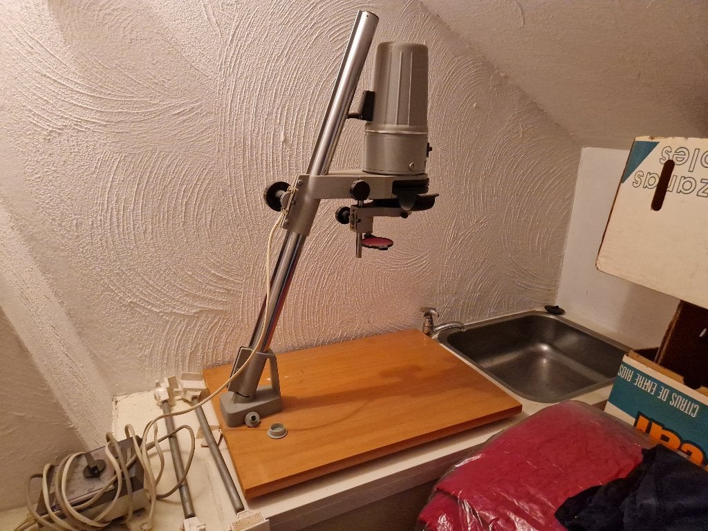 Meopta Axomat 3 - Analoge fotobelichter in originele doos, Ophalen, Gebruikt, Meopta, Complete dokaset
