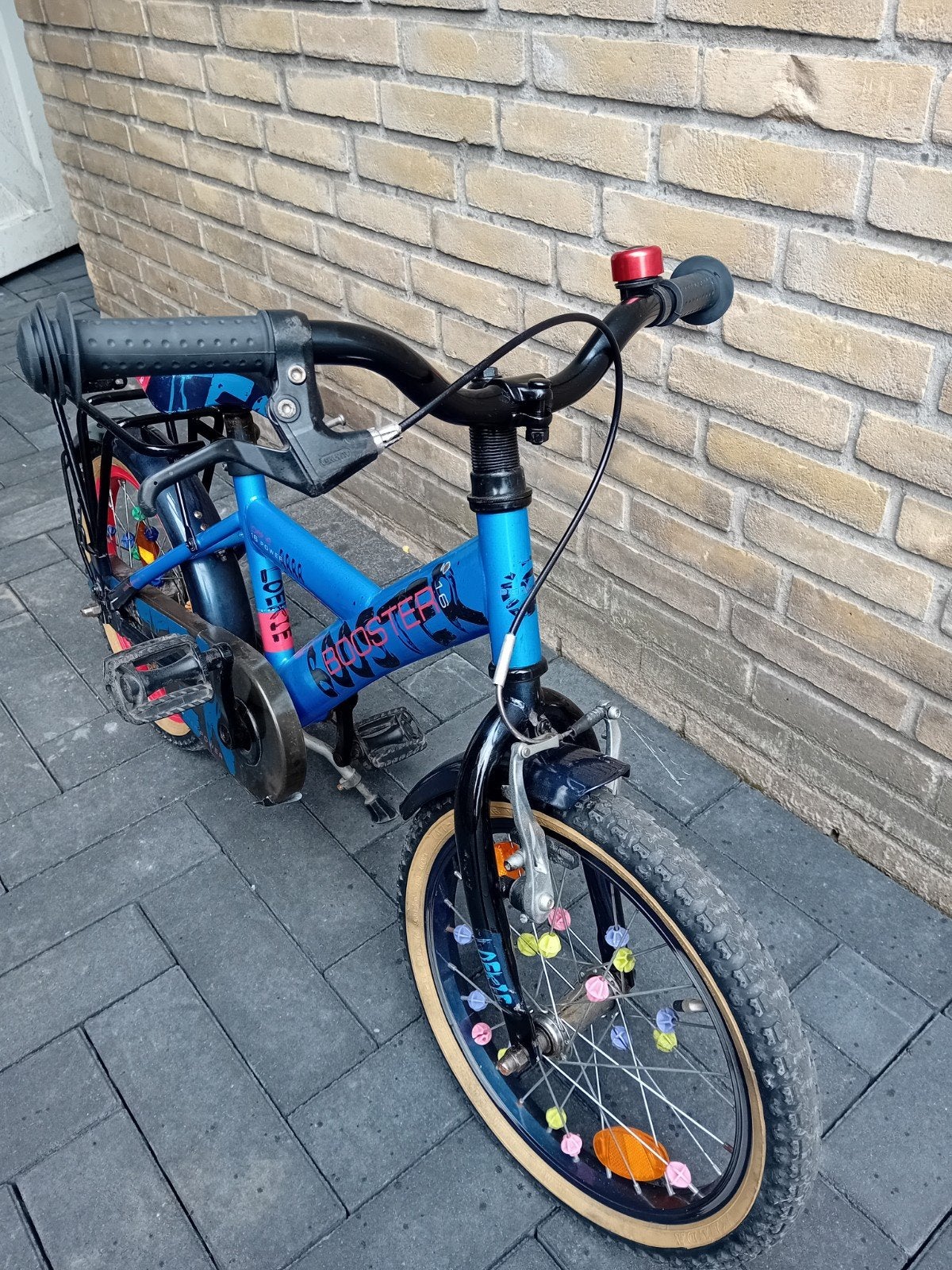 Loekie kinderfiets 16 inch, Fietsen en Brommers, Fietsen | Kinderfietsjes, Ophalen, Gebruikt, 16 tot 20 inch
