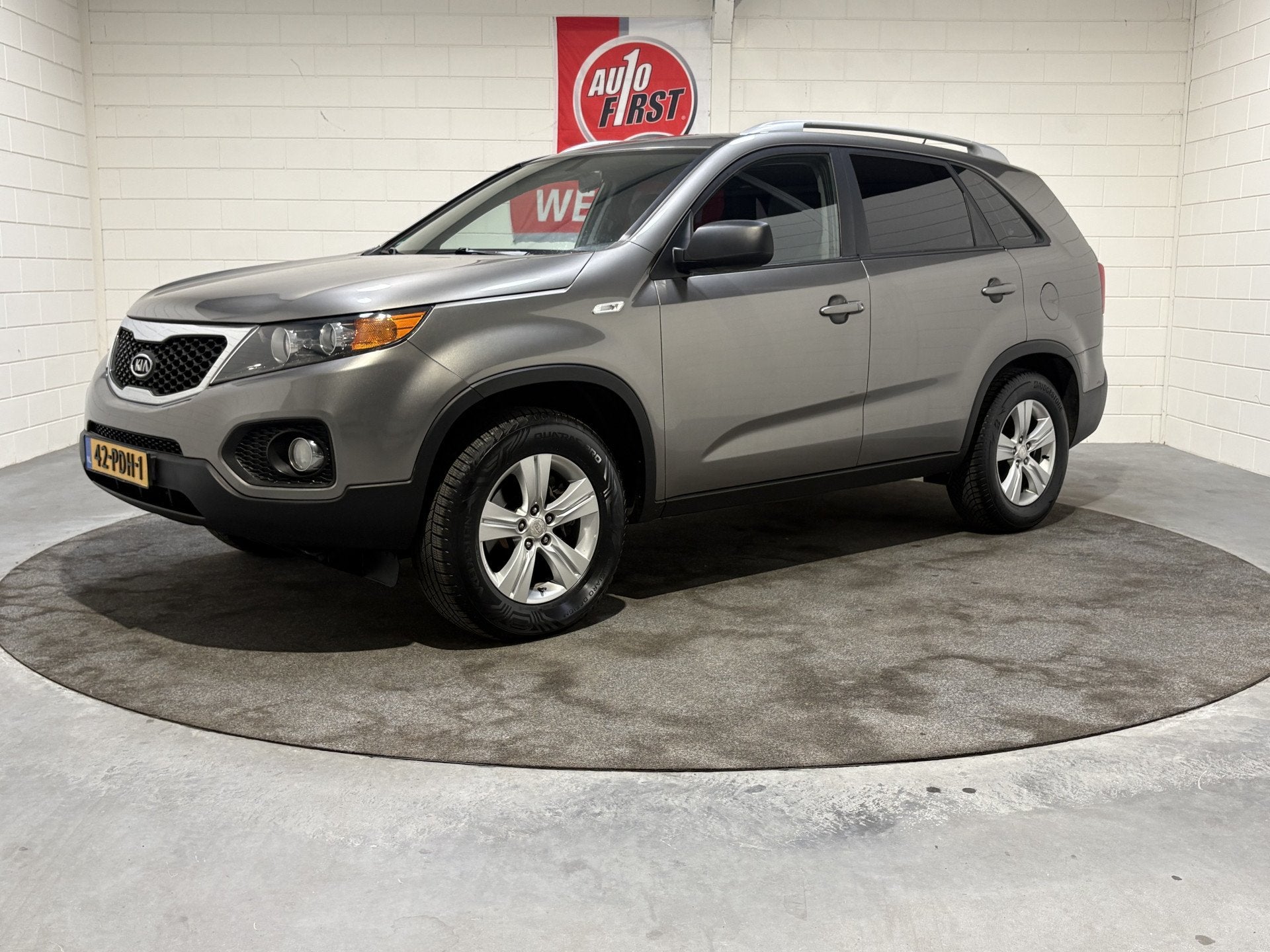 Kia Sorento 2.4 X-tra, Volledig onderhouden NL auto, Airco,, Voorwielaandrijving, Euro 5, Parkeersensor, 4 cilinders