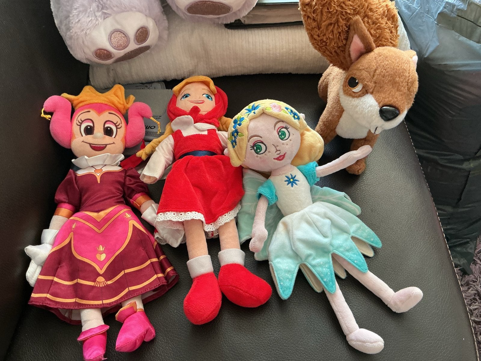 Efteling Fabula Knuffel elfje roodkapje pardijntje, Verzamelen, Ophalen of Verzenden, Zo goed als nieuw, Overige typen