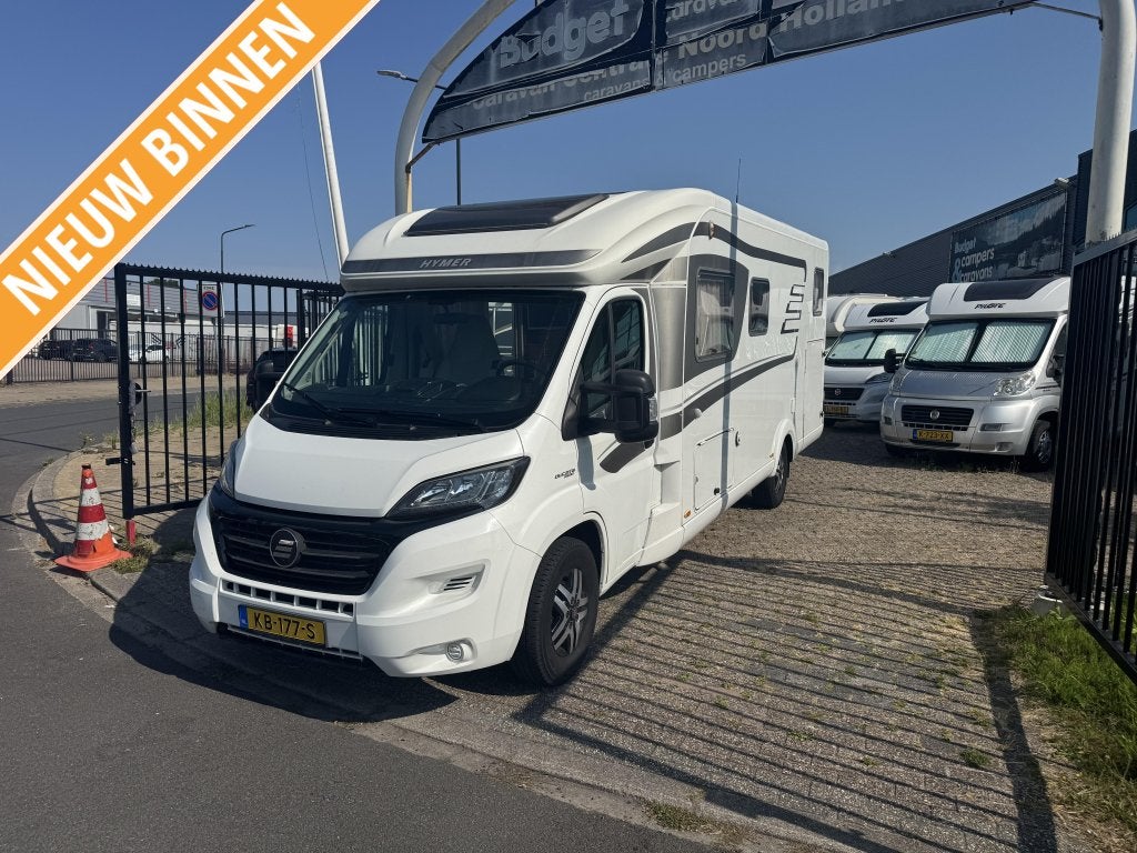 Hymer T 704 SL met enkele bedden en level sistem & a, Caravans en Kamperen, Campers, Automaat, Bedrijf, Hymer, Overige merken