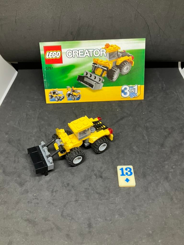 Lego City 5761 Mini Graafmachine (13), Kinderen en Baby's, Speelgoed | Duplo en Lego, Gebruikt, Lego, Compleet, Ophalen of Verzenden