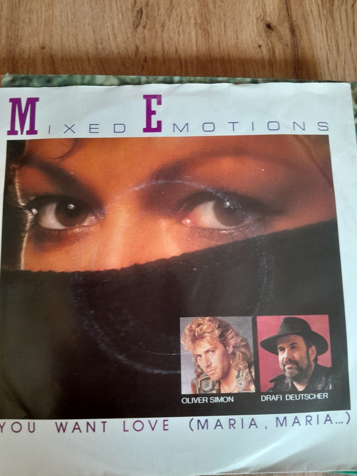 mixed emotions 7inch you want love, Cd's en Dvd's, Ophalen of Verzenden, Zo goed als nieuw, Pop