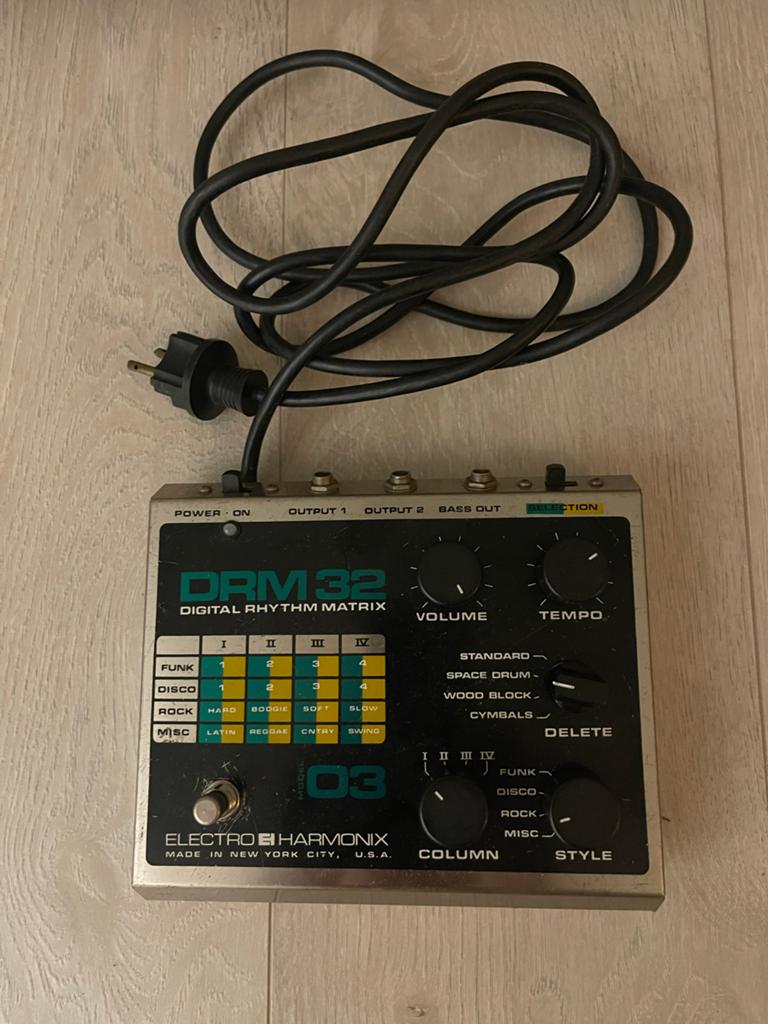 Electro Harmonix DRM32 Analoge Drummachine - Moby's Favoriet, Muziek en Instrumenten, Ophalen of Verzenden, Gebruikt, Overige merken