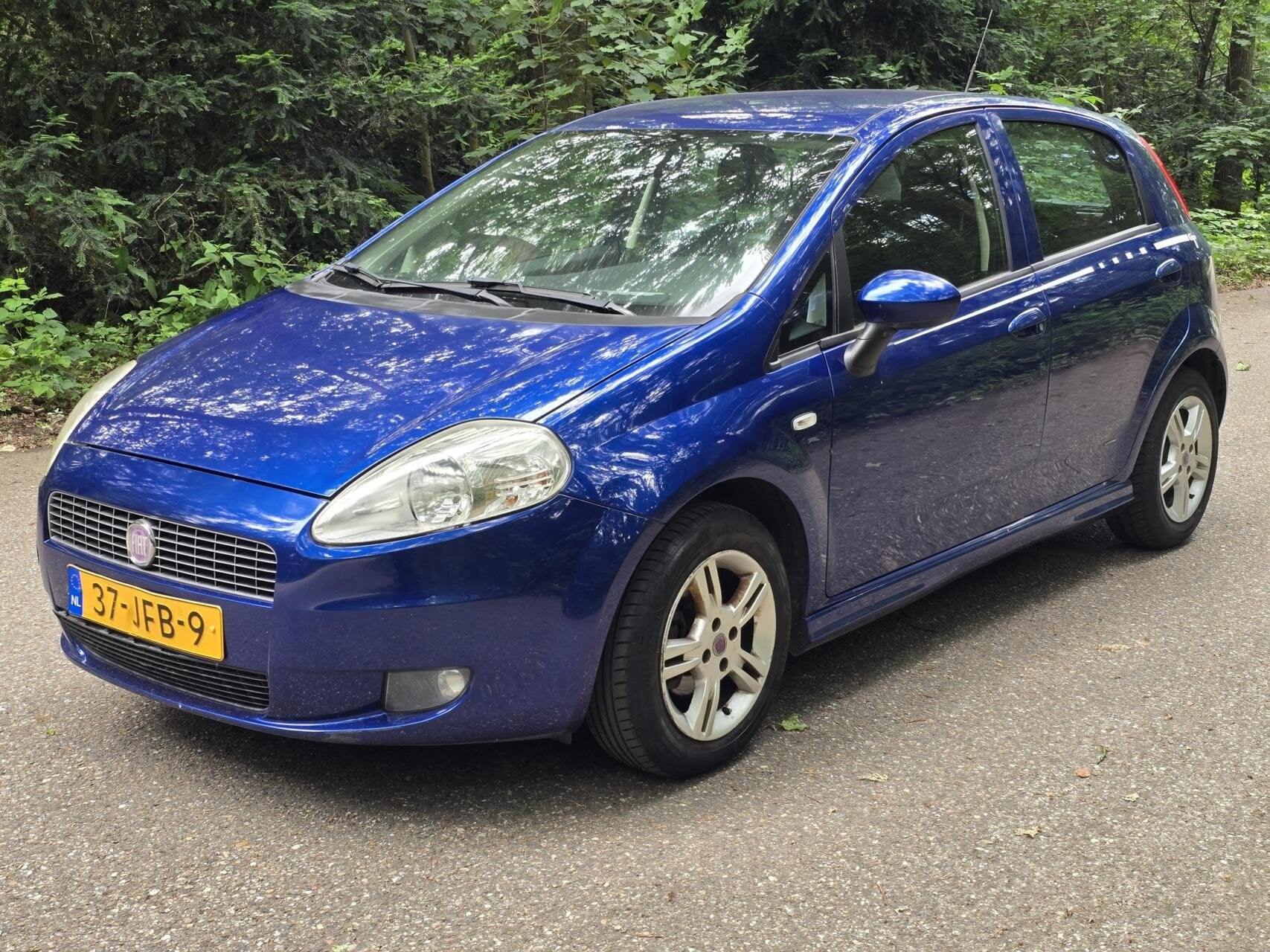 Fiat Grande Punto 1.2 GP, Auto's, Fiat, 1242 cc, 4 cilinders, Origineel Nederlands, Bedrijf