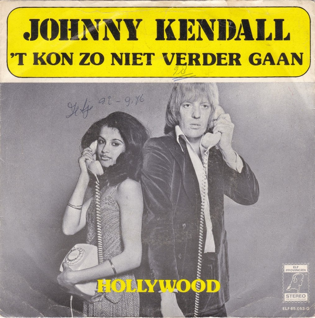Johnny Kendall, Gebruikt, 7 inch, Ophalen of Verzenden, Pop