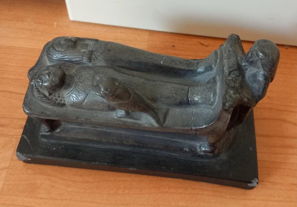 Egyptisch tombe beeldje -, Ophalen of Verzenden