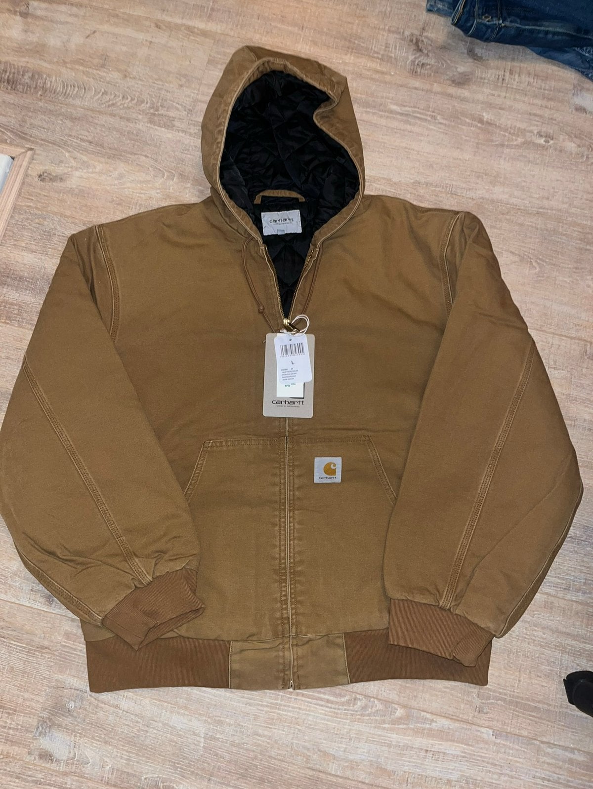 Carhartt WIP OG Active Jacket Unisex L Hamilton Brown Bruin, Kleding | Heren, Bruin, Maat 48/50 (M), Carhartt, Ophalen of Verzenden