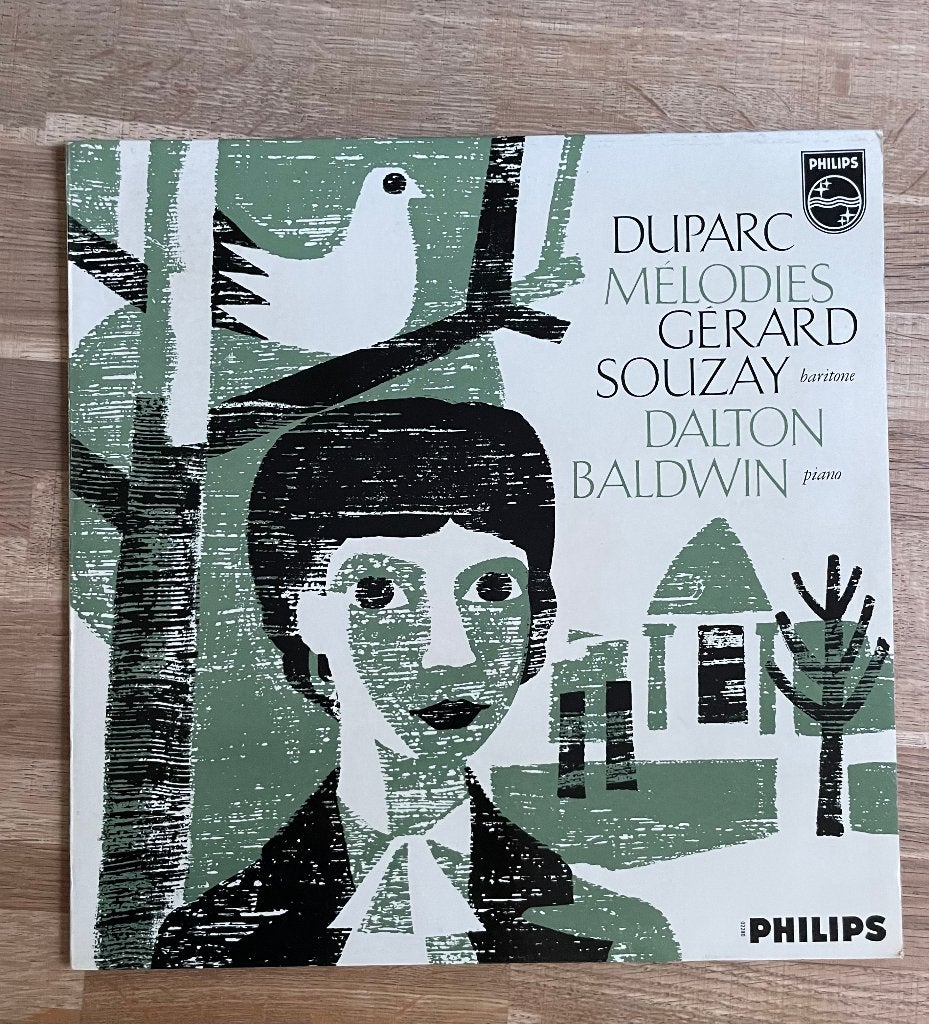 Henri Duparc – Mélodies / Gérard Souzay & Dalton Baldwin LP, Gebruikt, Overige typen, Ophalen of Verzenden, Romantiek