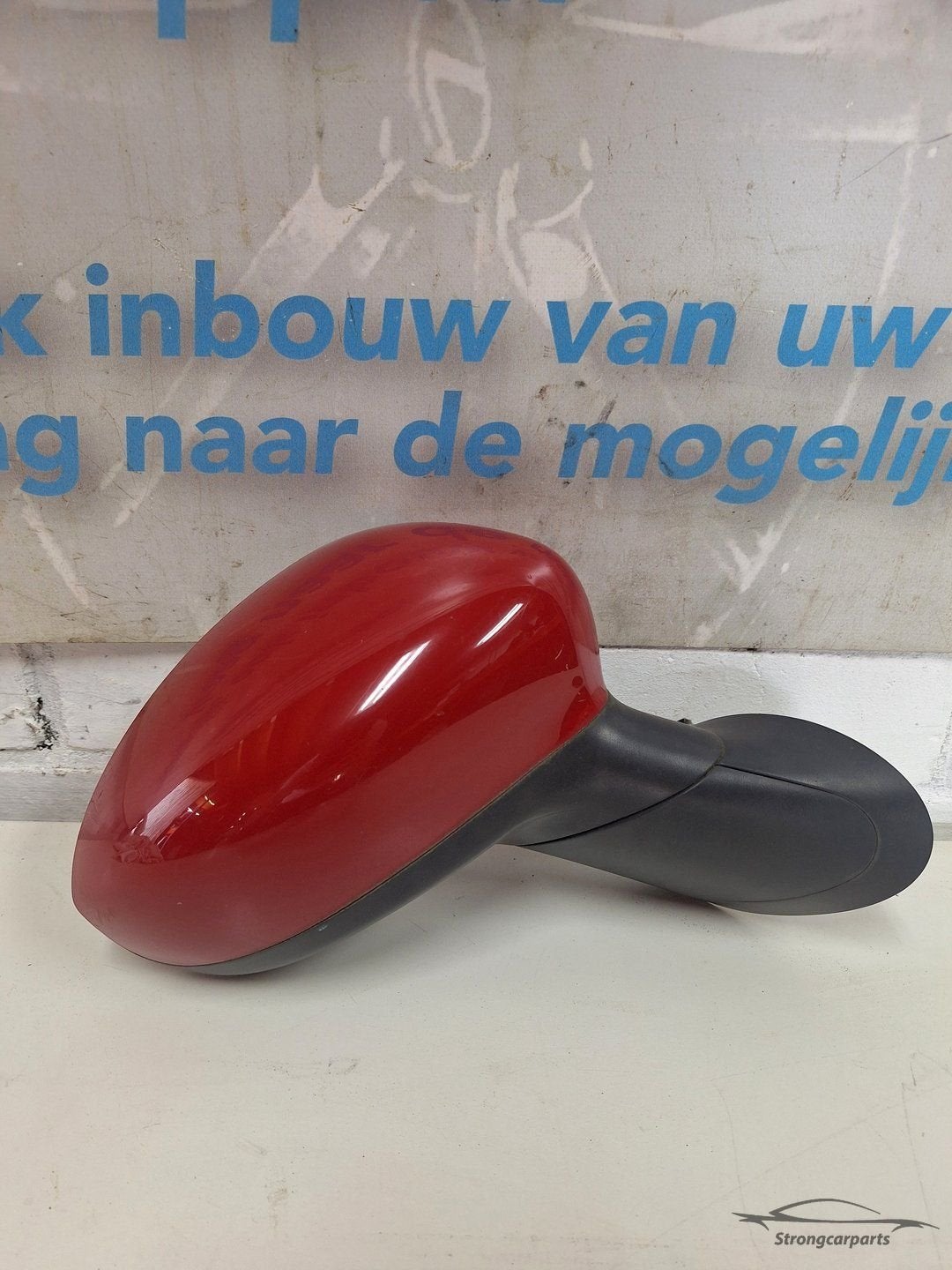 Spiegel Fiat 500 rechts kleurcode 111 rood compleet 2011, Auto-onderdelen, Gebruikt, -, -, Ophalen of Verzenden