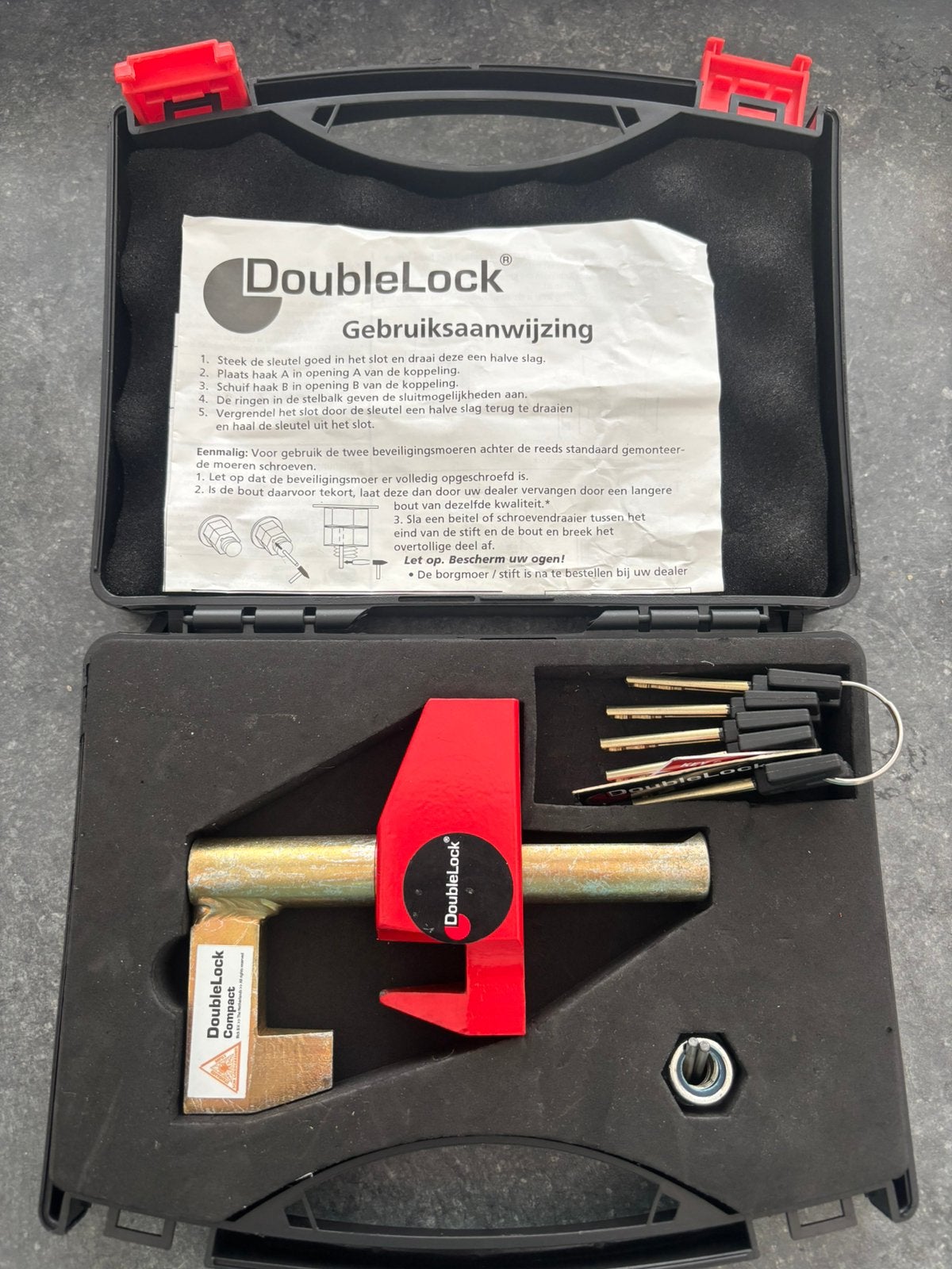 DOUBLELOCK COMPACT EAGLE SCM KOPPELINGS SLOT ( NIEUW), Ophalen of Verzenden, Nieuw