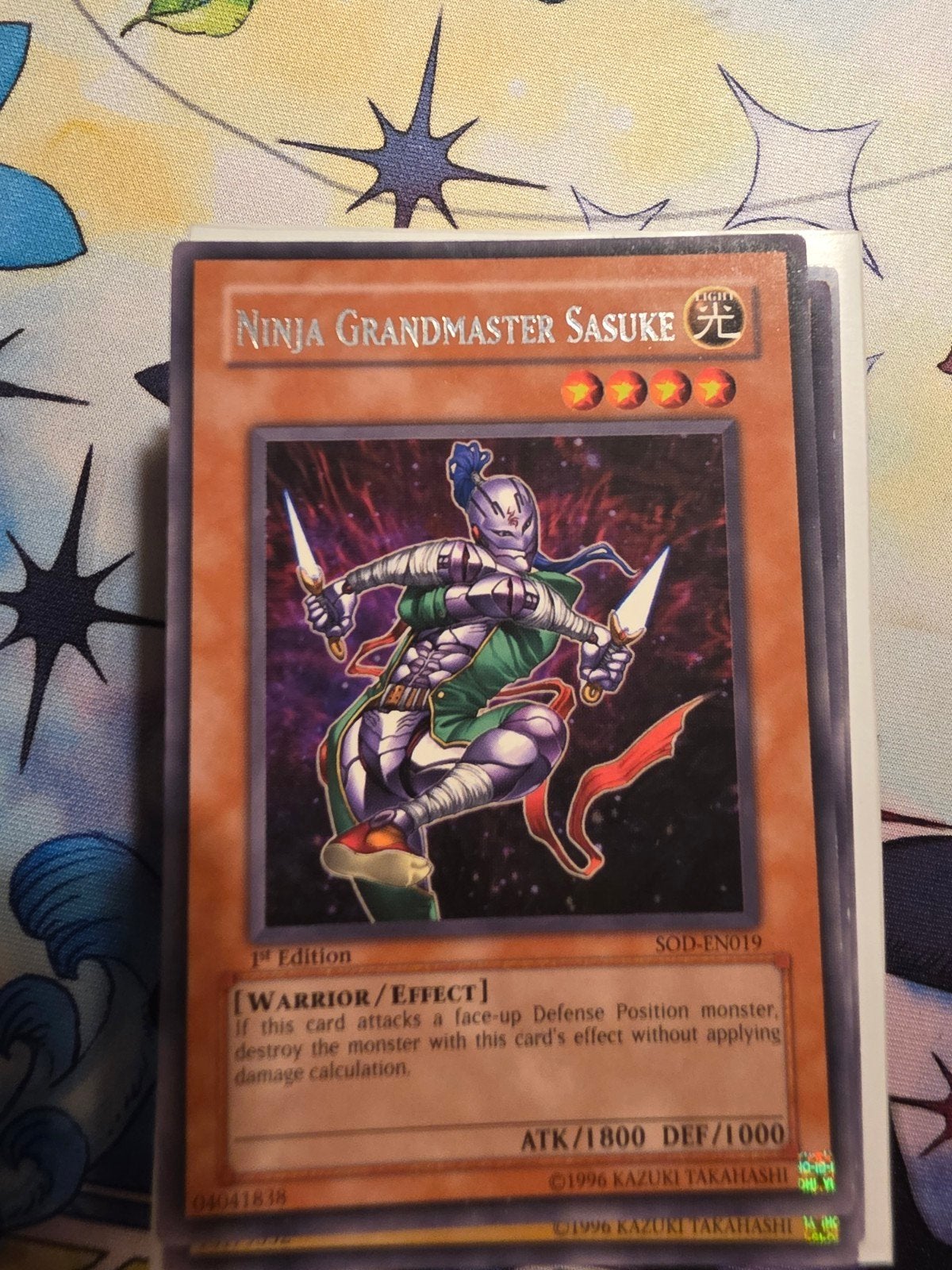 ninja grandmaster Sasuke 1st edition SOD-EN019, Ophalen of Verzenden, Zo goed als nieuw