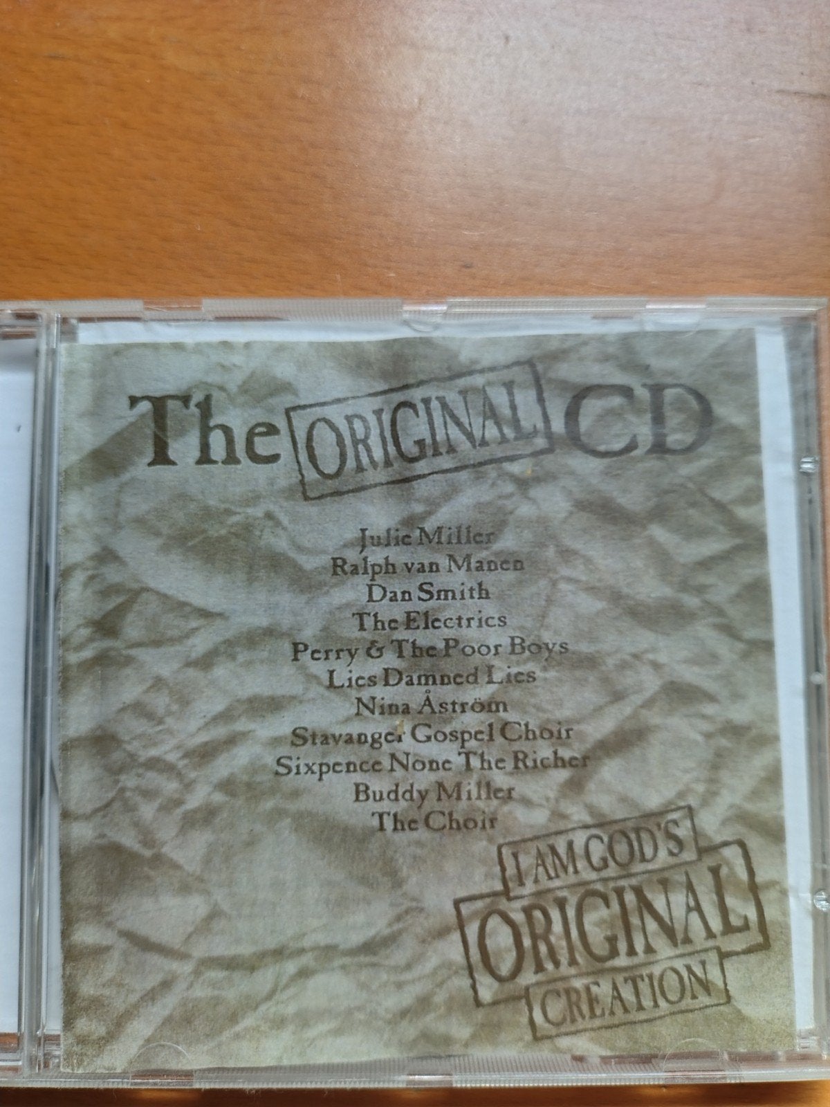 The Original CD - I Am God's Original Creation, Ophalen of Verzenden, Gebruikt, Gospel
