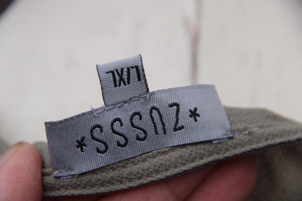 Jurk kaki Zusss mt L/XL Vaste prijs, Kleding | Dames, Jurken, Maat 42/44 (L), Ophalen of Verzenden, Zo goed als nieuw, Knielengte