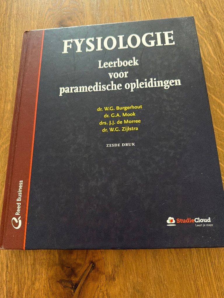 Fysiologie, Reed Business, Nieuw, Beta, HBO