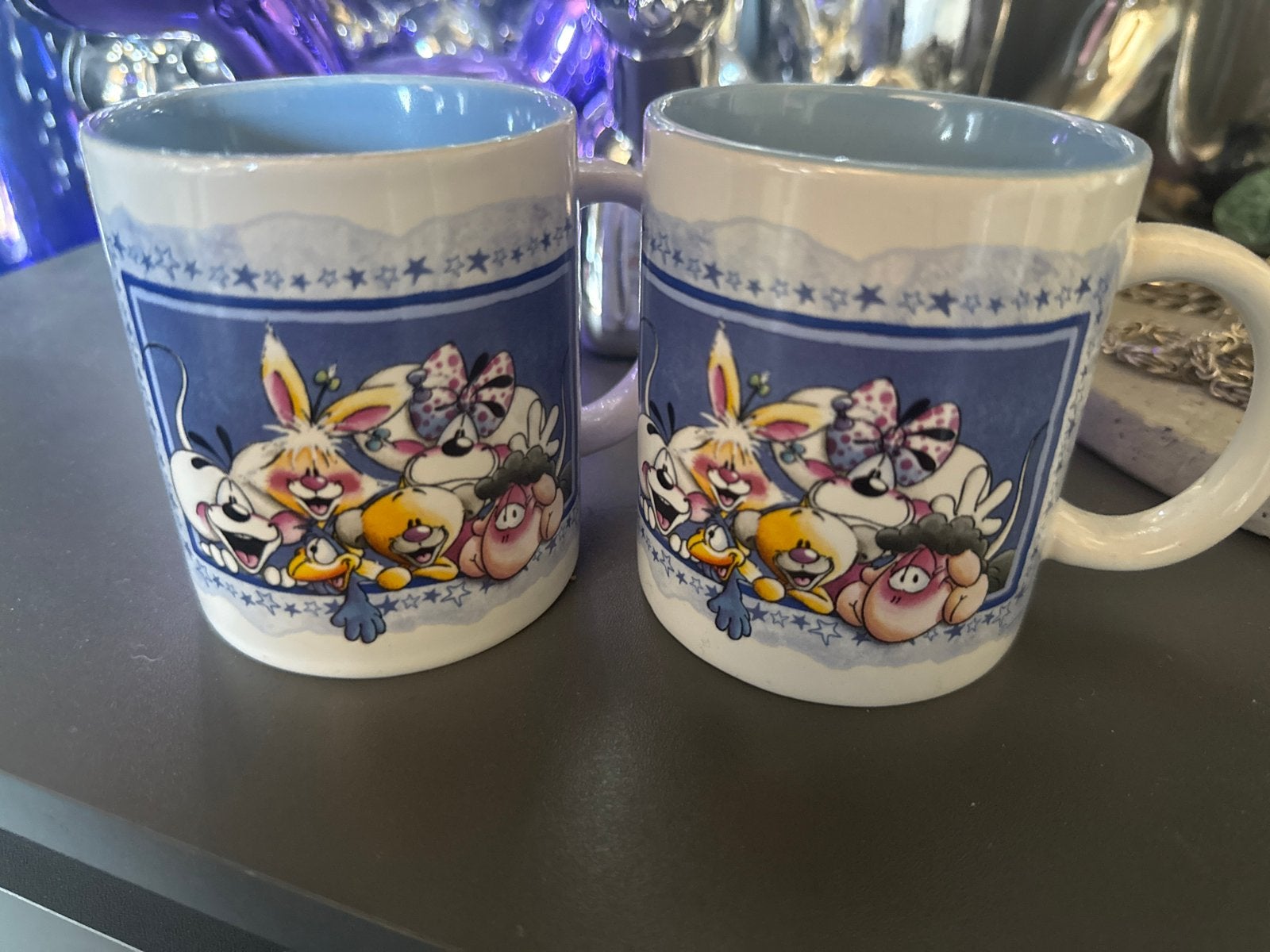 Diddl Mokken - Eindjaars-koffiepauze 2001, Verzamelen, Diddl, Ophalen of Verzenden, Diddl, Gebruikt, Servies