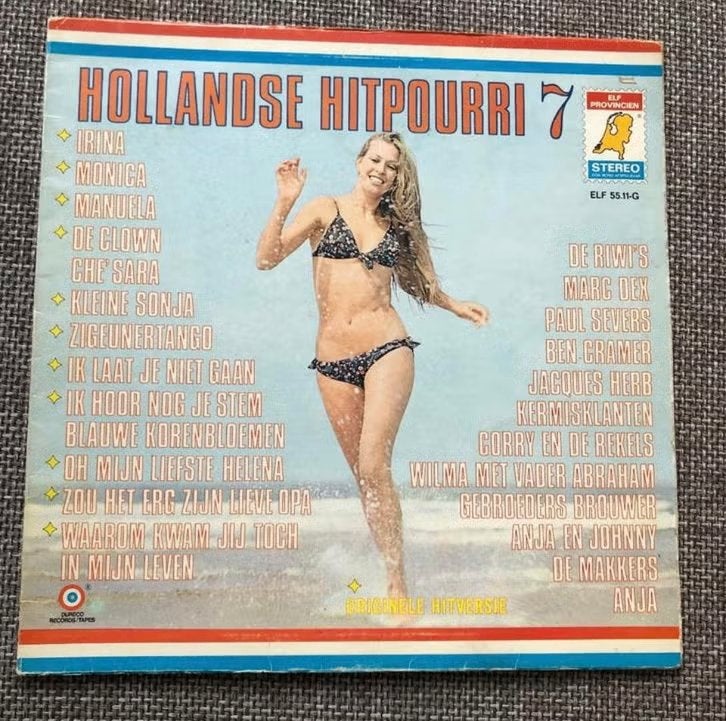 LP Hollandse Hitpourri 7 1971, Ophalen of Verzenden, 1970 - 1979, Zo goed als nieuw, 12 inch