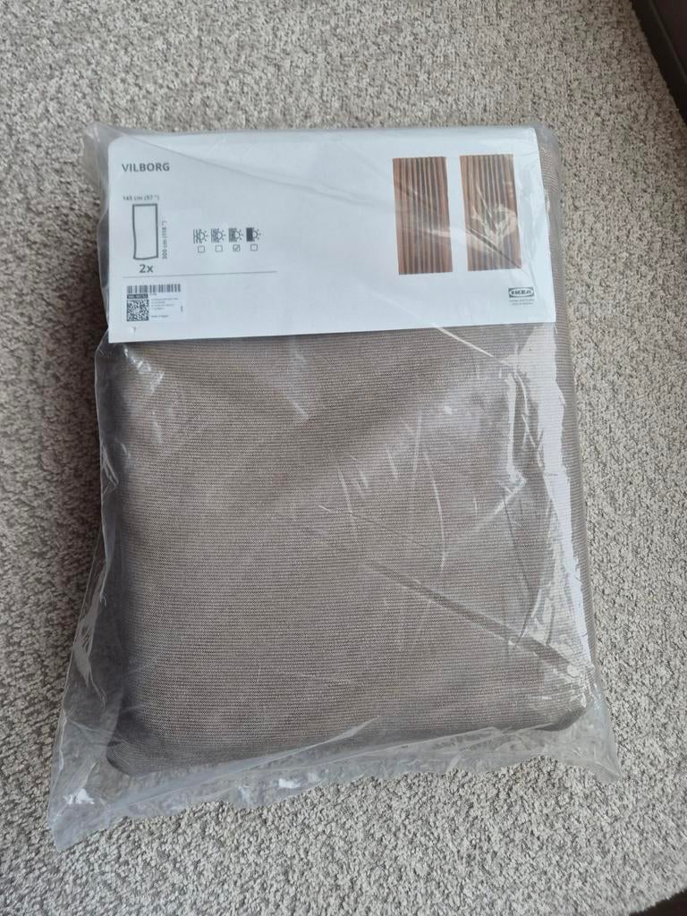 Nieuw gordijnen ikea deels verduisterend, 100 tot 150 cm, Bruin, 200 cm of meer, Nieuw