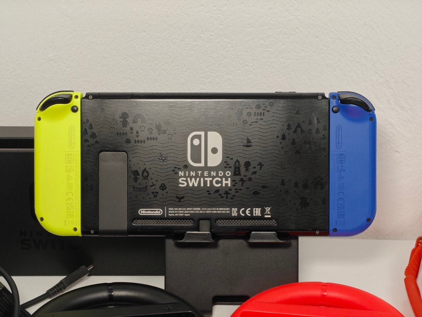 Nintendo Switch V2 met Mario Kart 8 Deluxe, Spelcomputers en Games, Switch 2019 Upgrade, Met games, 11-1 Hokotate-cho, Kamitoba, Minami-ku, Kyoto 601-8501, Japan