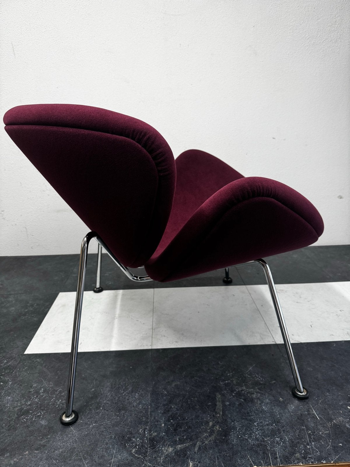Artifort Orange Slice F437 fauteuil - Pierre Paulin, Huis en Inrichting, Fauteuils, Ophalen, 75 tot 100 cm, Zo goed als nieuw