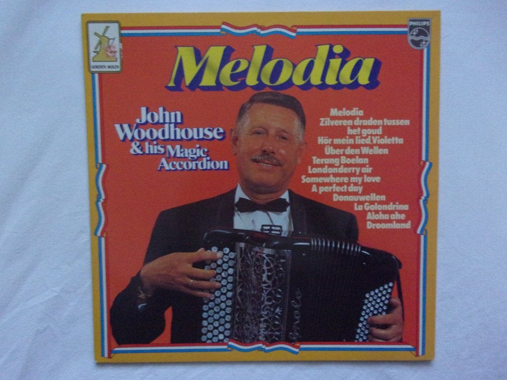 John Woodhouse - Melodia LP, Cd's en Dvd's, LP, Gebruikt, Ophalen of Verzenden, Levenslied of Smartlap