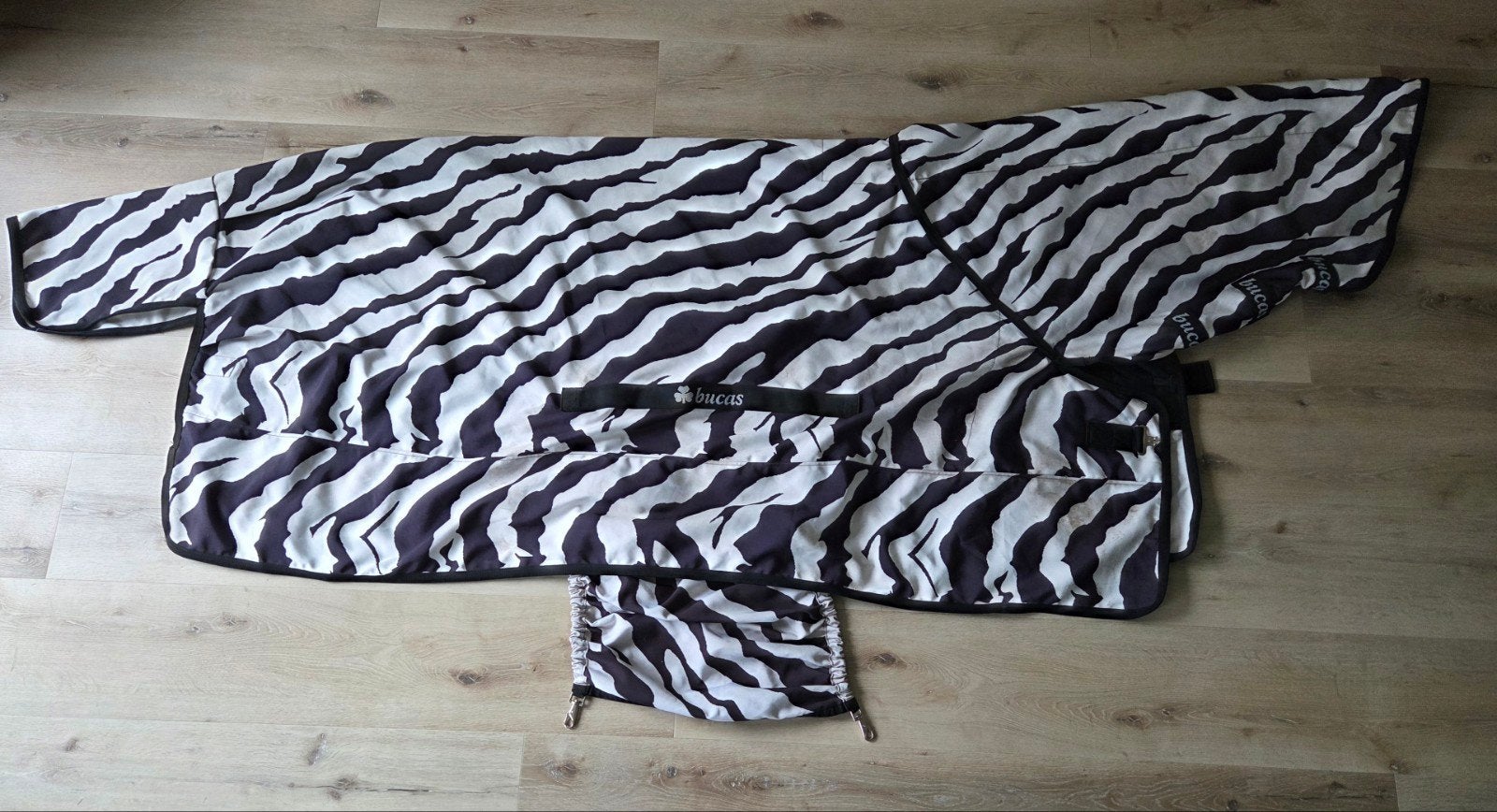 Bucas sweet itch zebra eczeemdeken maat 6'3 (140/190), Ophalen of Verzenden